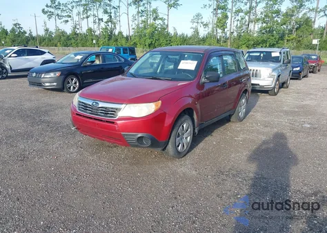 2009 Subaru Forester X из США, поврежденный, VIN JF2SH61659H723558